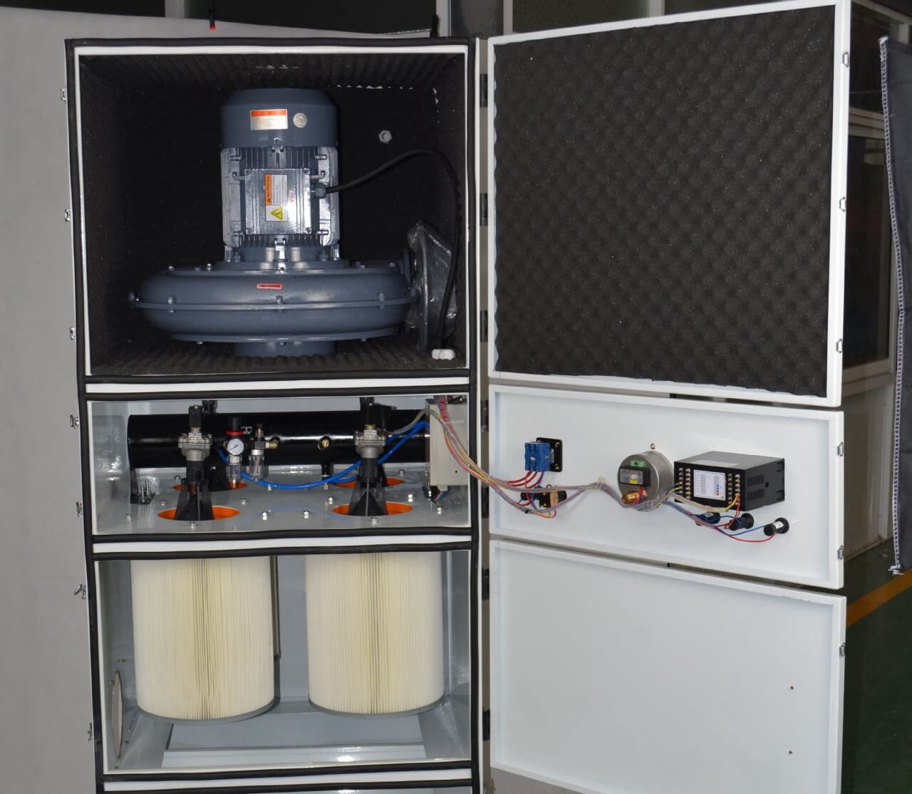 HJ系列移動式單機(jī)濾筒除塵器 HJ系列移動式單機(jī)濾筒除塵器